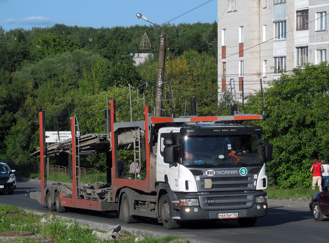 Воронежская область, № Р 641 АР 136 — Scania ('2004) P340