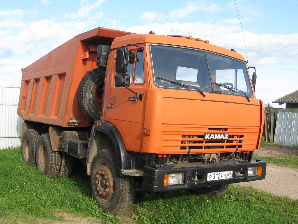 Тверская область, № Р 312 НН 69 — КамАЗ-65115 (общая модель)