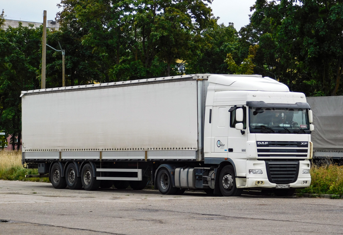 Санкт-Петербург, № В 712 РМ 178 — DAF XF105 FT