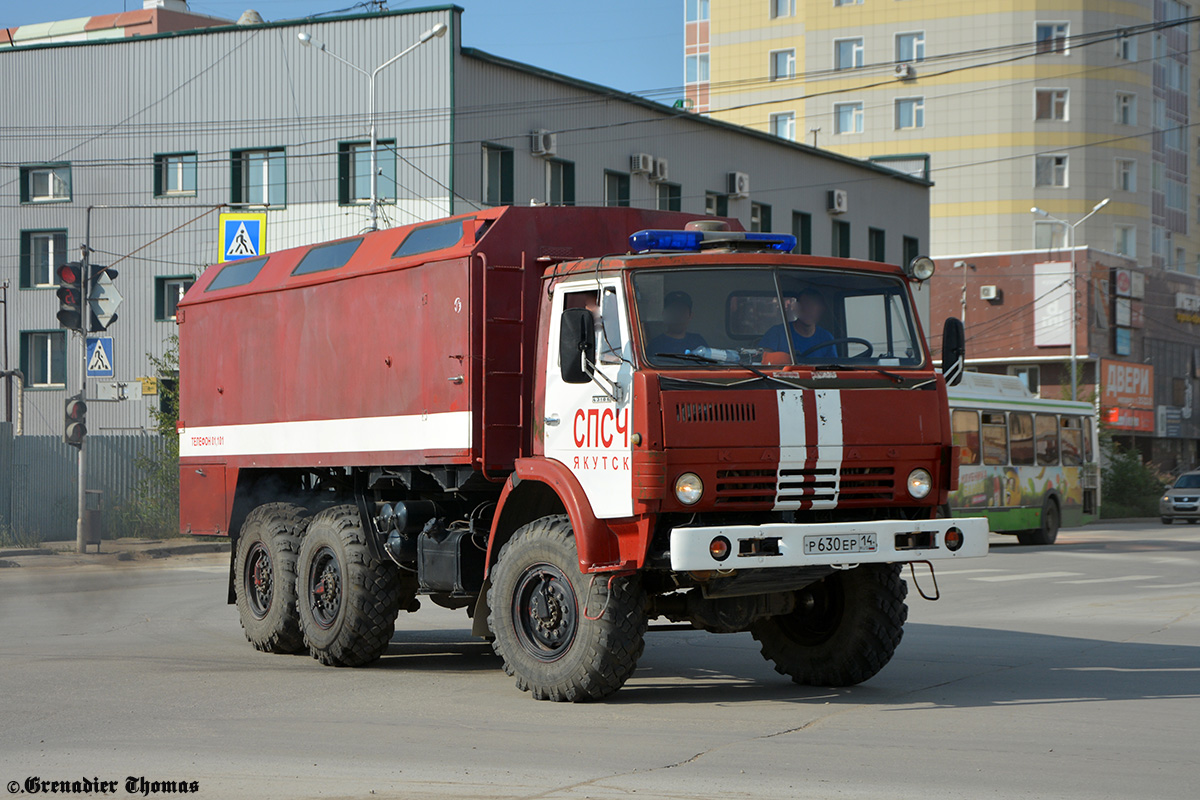 Саха (Якутия), № Р 630 ЕР 14 — КамАЗ-43106