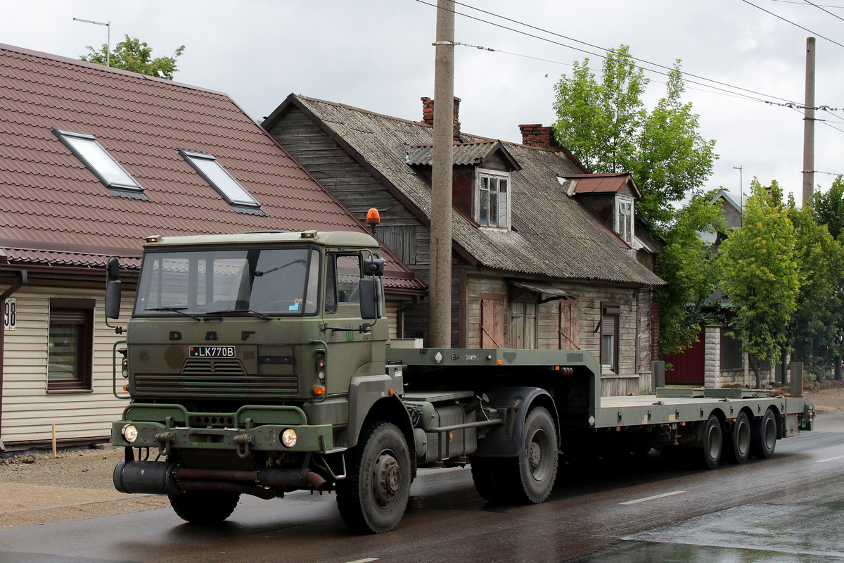 Литва, № LK 770 B — DAF (общая модель)