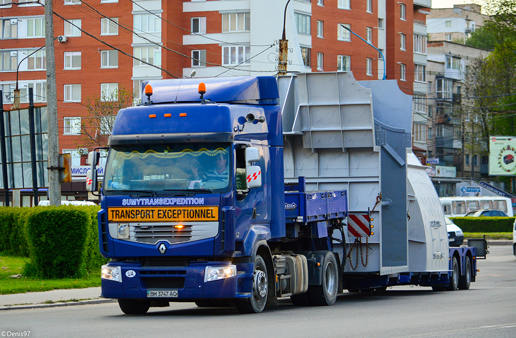 Сумская область, № ВМ 3747 АС — Renault Premium ('2006)