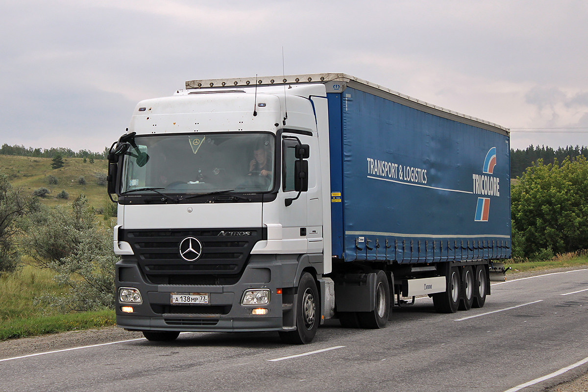 Ульяновская область, № А 138 МР 73 — Mercedes-Benz Actros ('2003) 1844