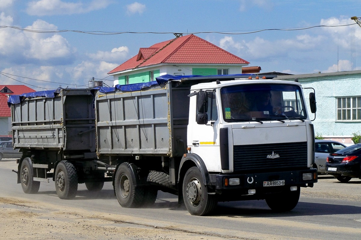 Могилёвская область, № АА 8853-6 — МАЗ-5551 (общая модель)