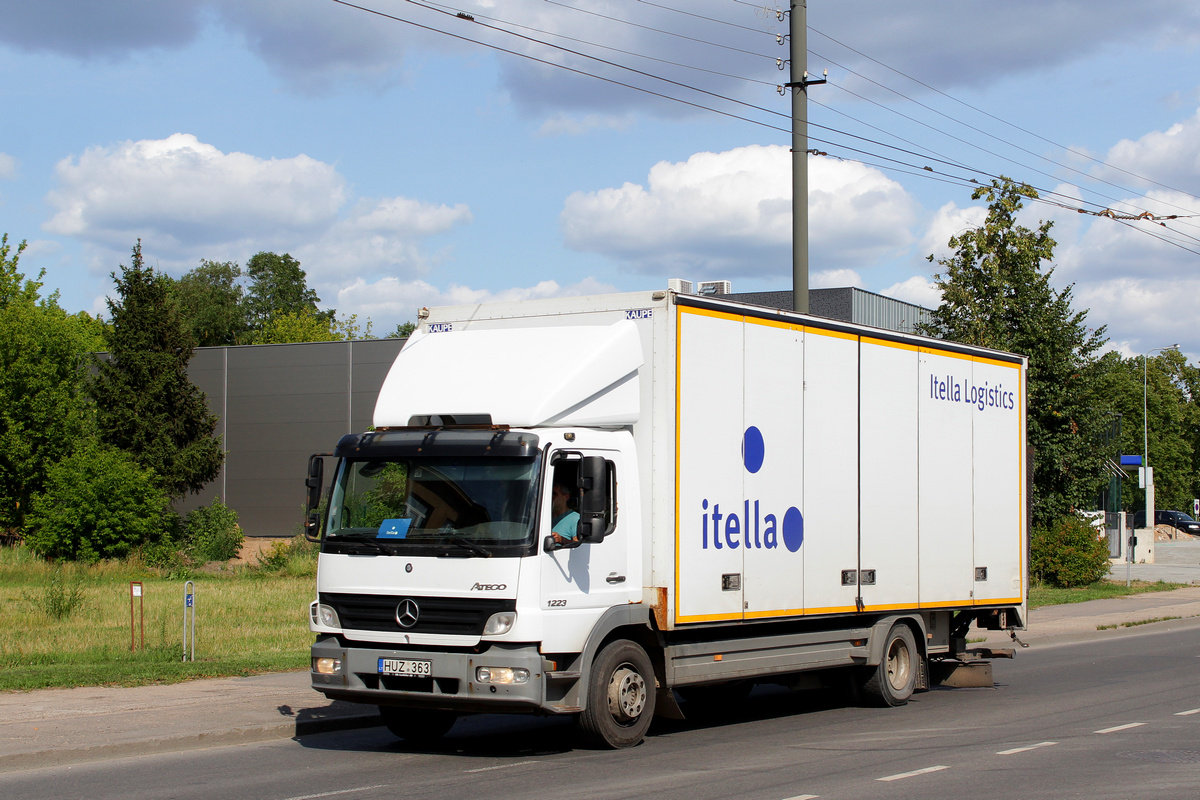 Литва, № HUZ 363 — Mercedes-Benz Atego 1223