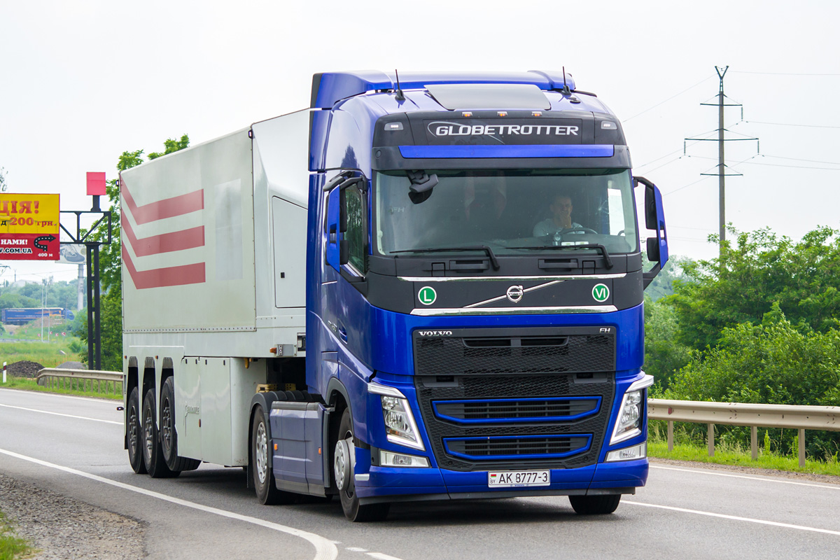 Гомельская область, № АК 8777-3 — Volvo ('2012) FH.460