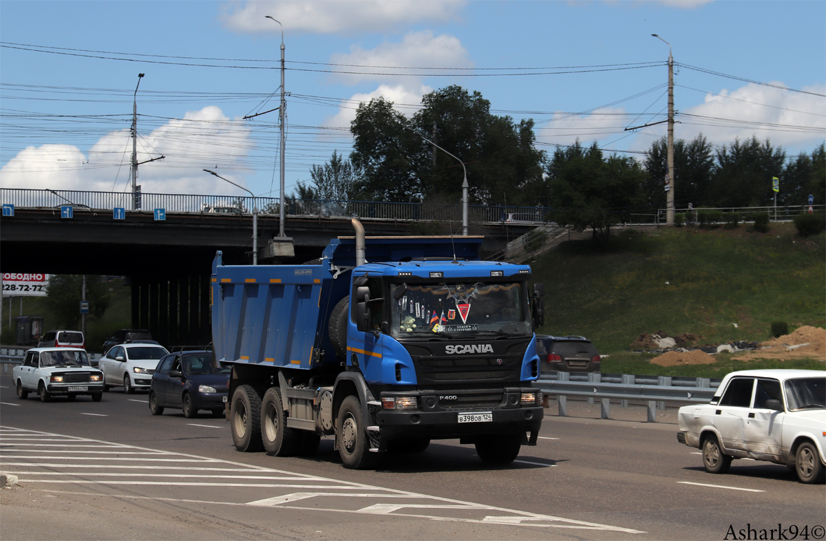 Красноярский край, № В 398 ОВ 124 — Scania ('2011) P400