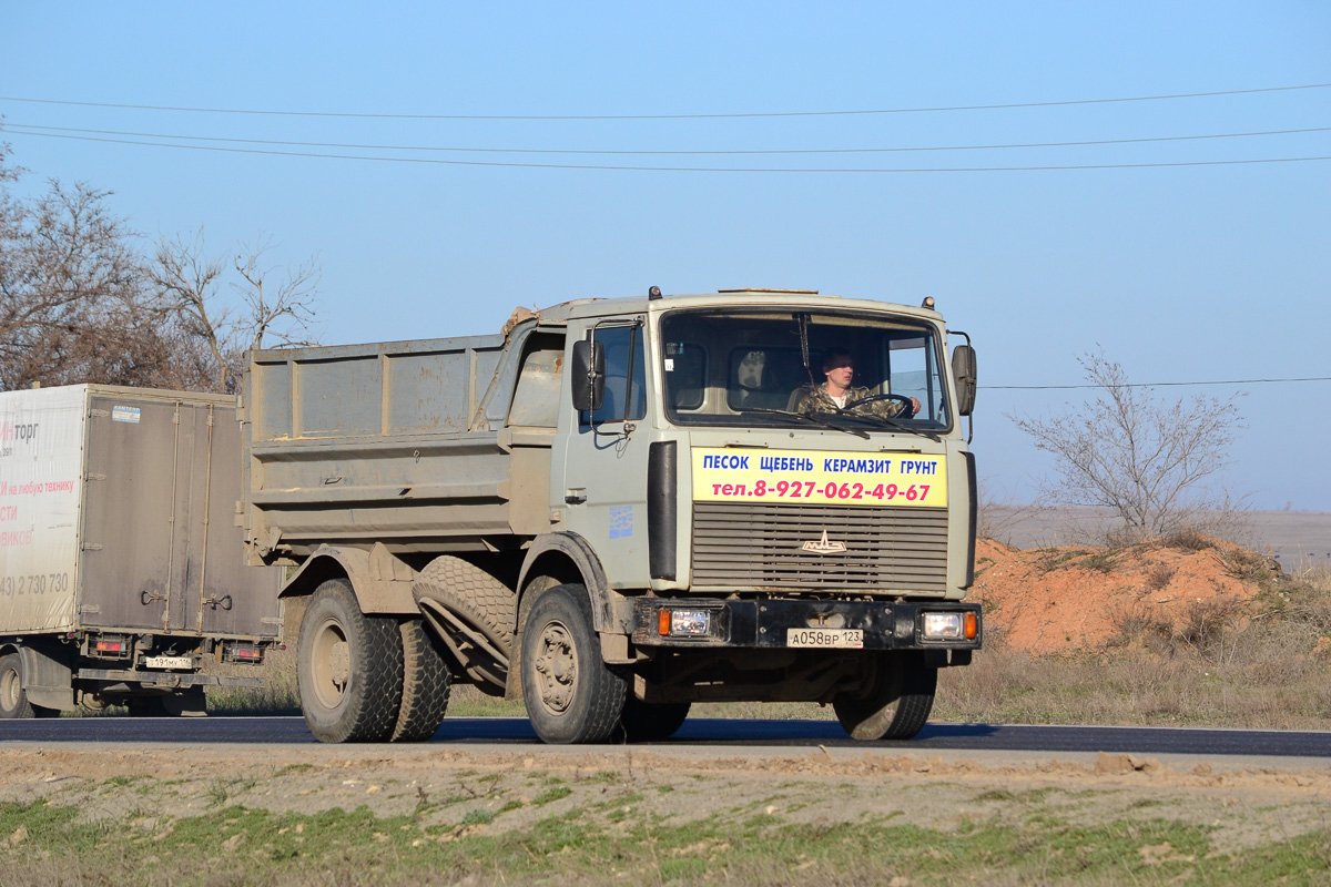 Волгоградская область, № А 058 ВР 123 — МАЗ-5551 [555100]