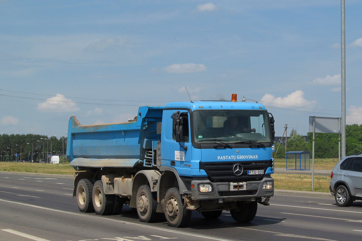 Литва, № FTG 020 — Mercedes-Benz Actros ('2003) 4141