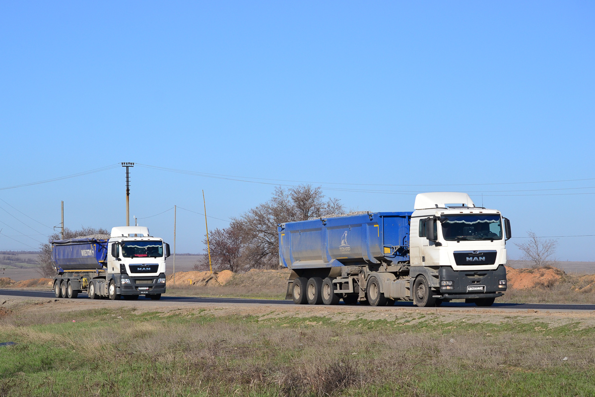 Ростовская область, № А 143 ТР 161 — MAN TGX ('2007) 18.440