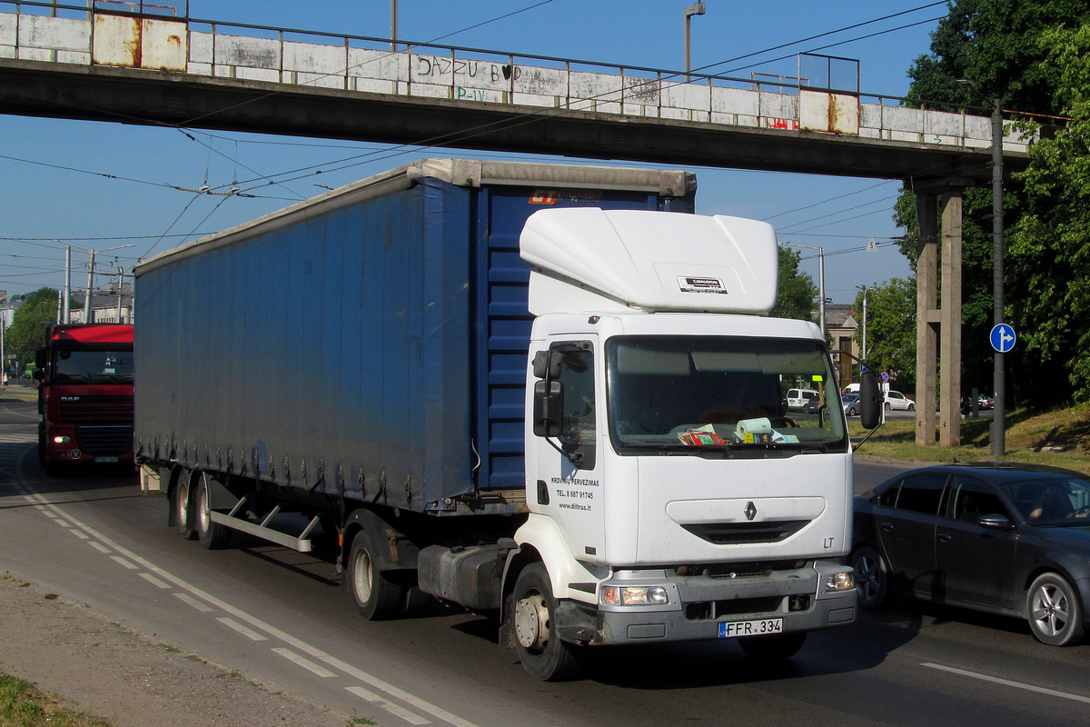 Литва, № FFR 334 — Renault Midlum