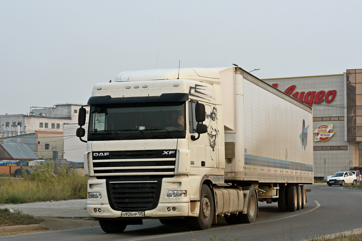 Приморский край, № О 926 НР 125 — DAF XF105 FT