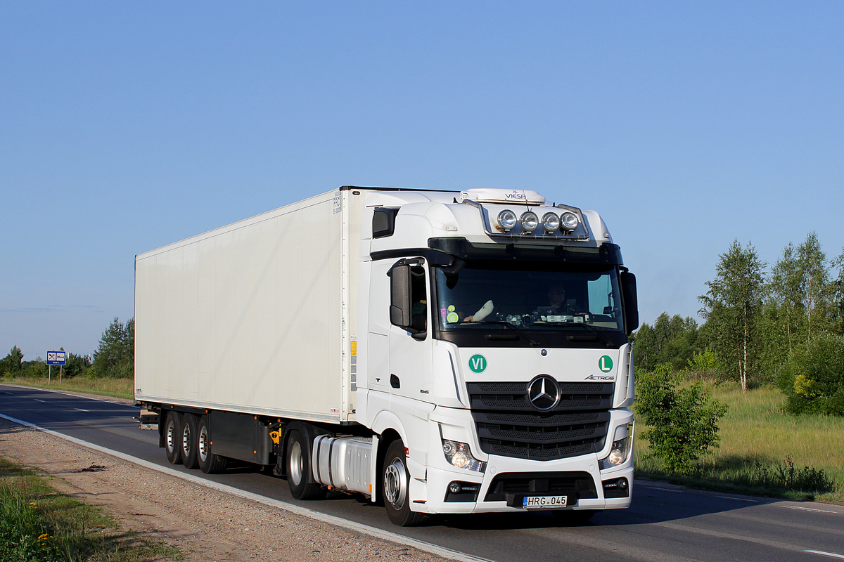 Литва, № HRG 045 — Mercedes-Benz Actros ('2011) 1845