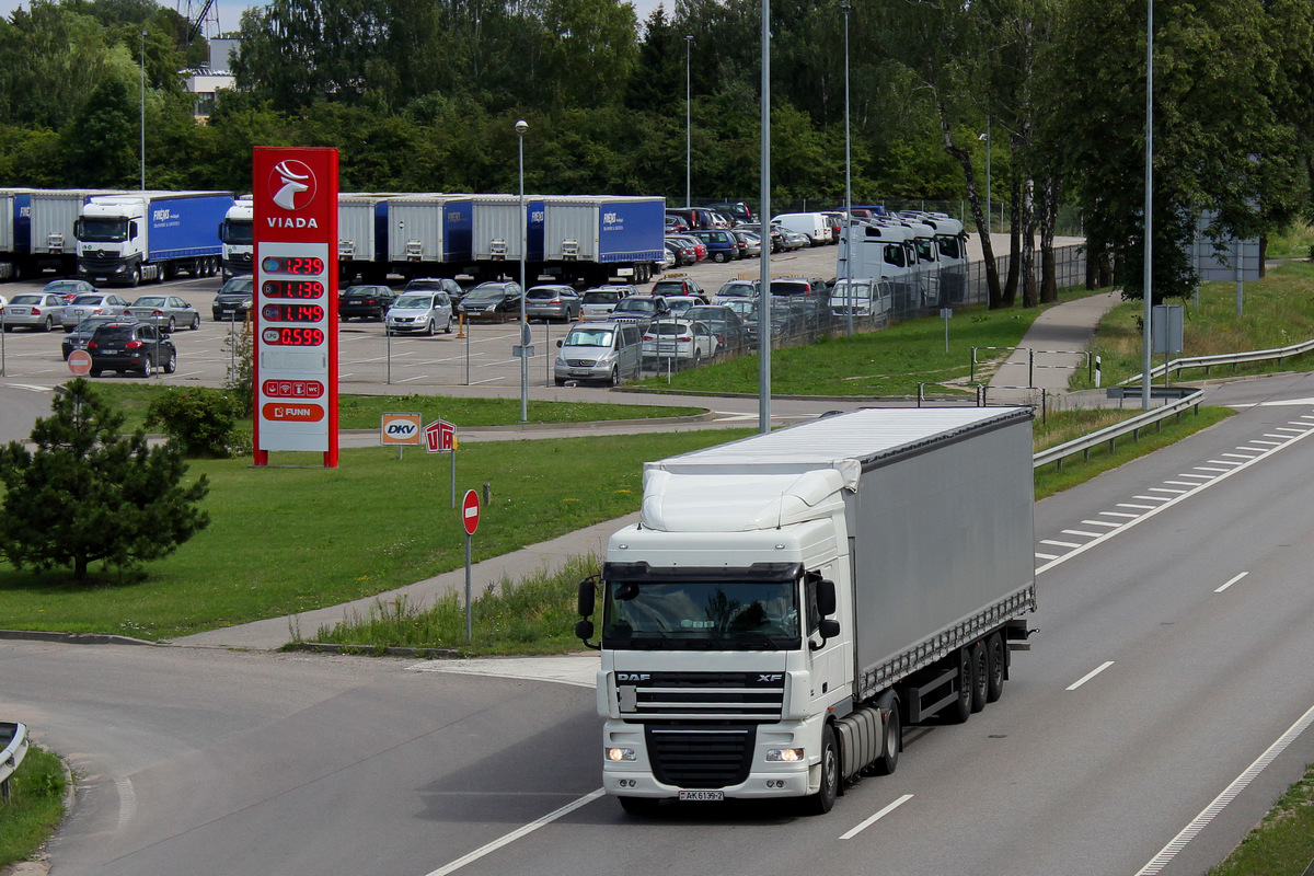 Витебская область, № АК 6139-2 — DAF XF105 FT