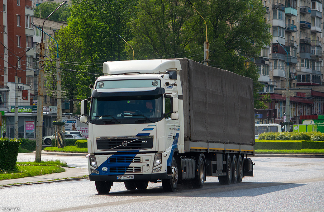 Ровненская область, № ВК 8204 ВО — Volvo ('2008) FH.480