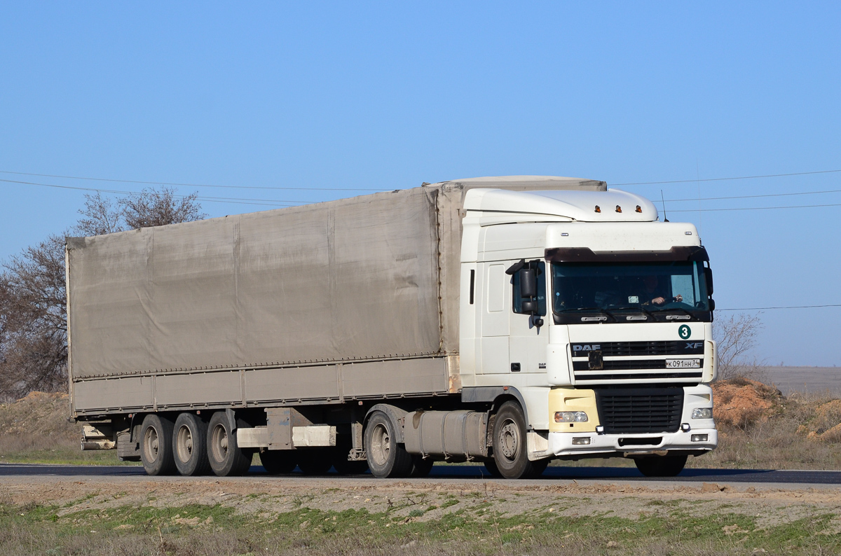 Волгоградская область, № К 091 НН 34 — DAF XF95 FT