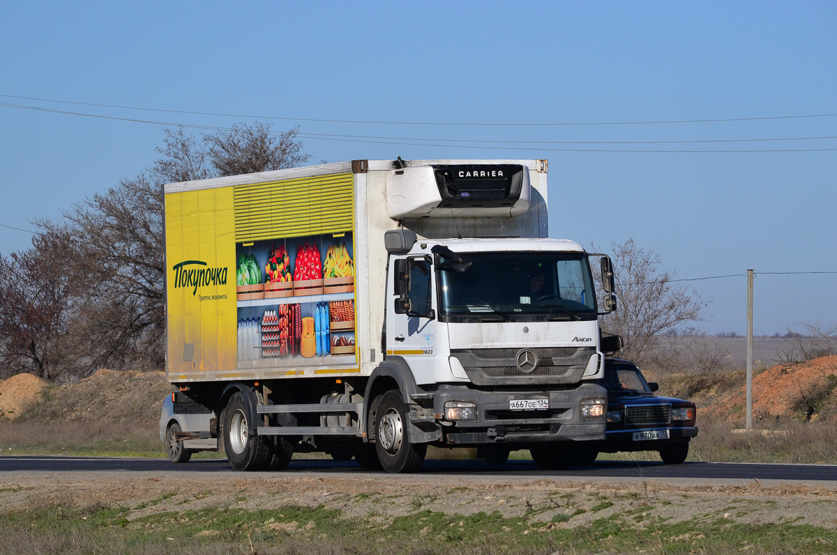 Волгоградская область, № А 667 ОЕ 134 — Mercedes-Benz Axor 1823