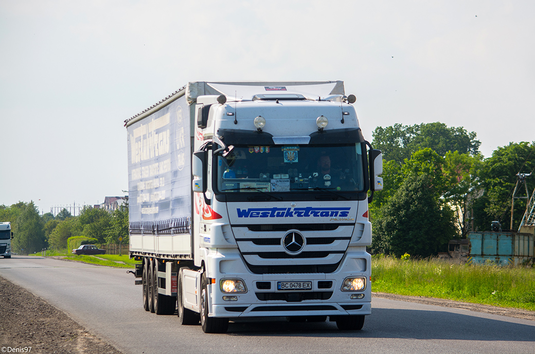 Львовская область, № ВС 0478 ЕХ — Mercedes-Benz Actros ('2009) 1844