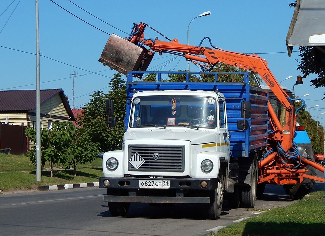 Белгородская область, № О 827 СР 31 — ГАЗ-3309