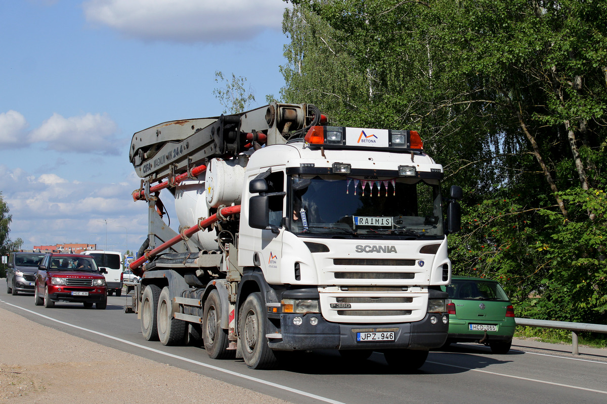 Литва, № JPZ 946 — Scania ('2004) P380