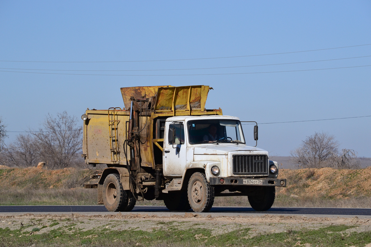 Волгоградская область, № К 834 ОТ 34 — ГАЗ-3307