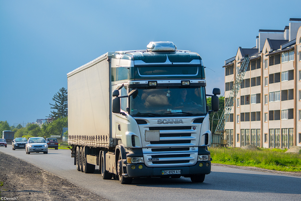 Львовская область, № ВС 8929 АІ — Scania ('2004) R420