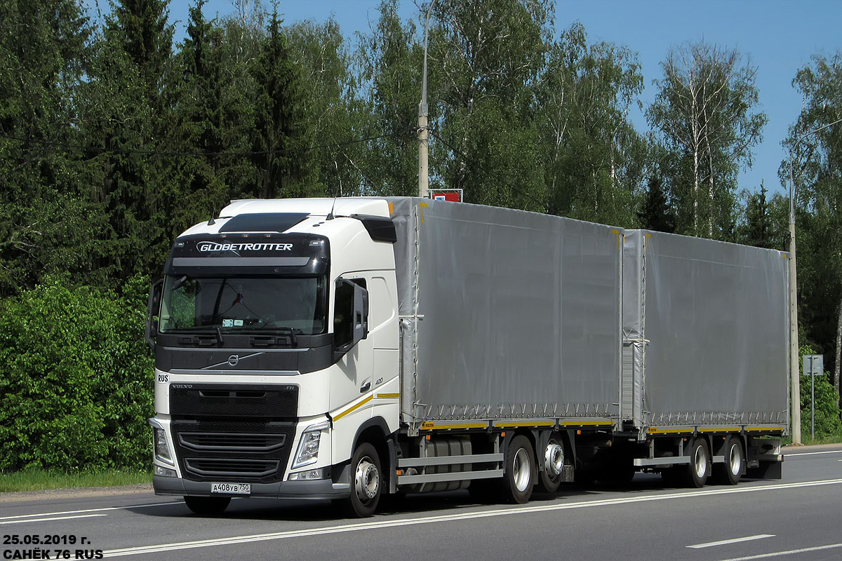 Московская область, № А 408 УВ 750 — Volvo ('2012) FH.420