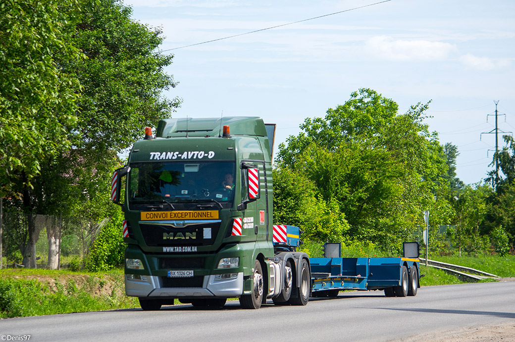 Хмельницкая область, № ВХ 1326 СН — MAN TGX ('2012) 26.440