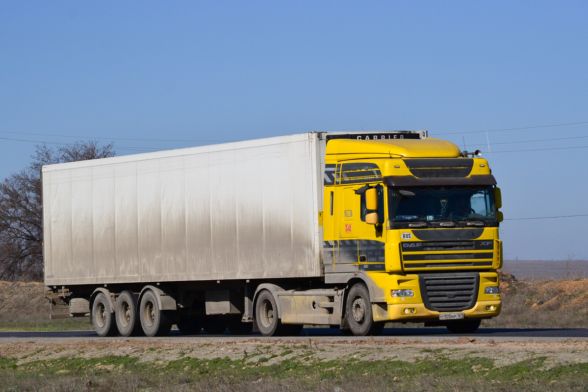 Ростовская область, № Т 105 НР 161 — DAF XF105 FT