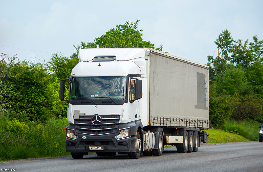 Киевская область, № АІ 3436 НВ — Mercedes-Benz Actros ('2011) 1843