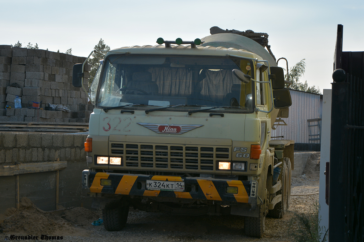 Саха (Якутия), № К 324 КТ 14 — Hino FS