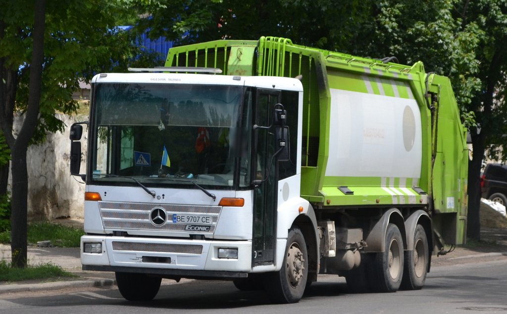 Николаевская область, № ВЕ 9707 СЕ — Mercedes-Benz Econic