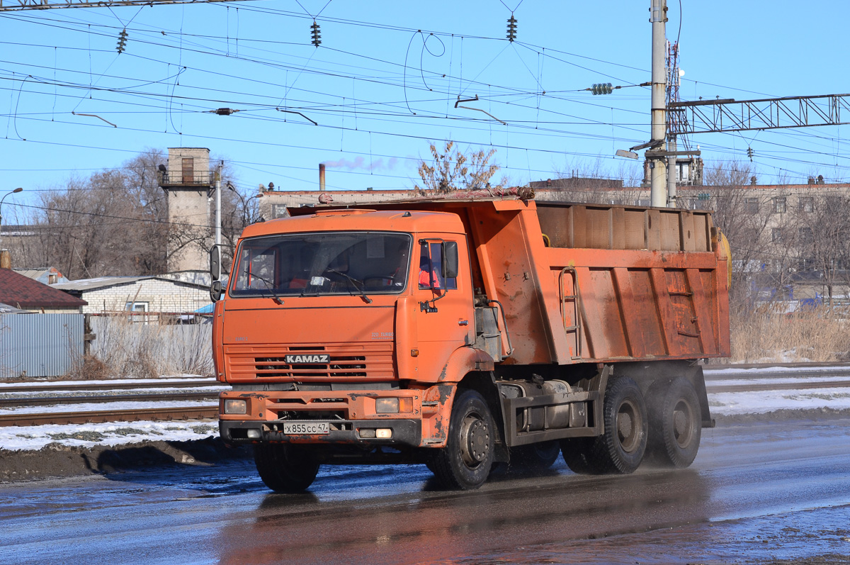 Волгоградская область, № Х 855 СС 47 — КамАЗ-6520 [652000]