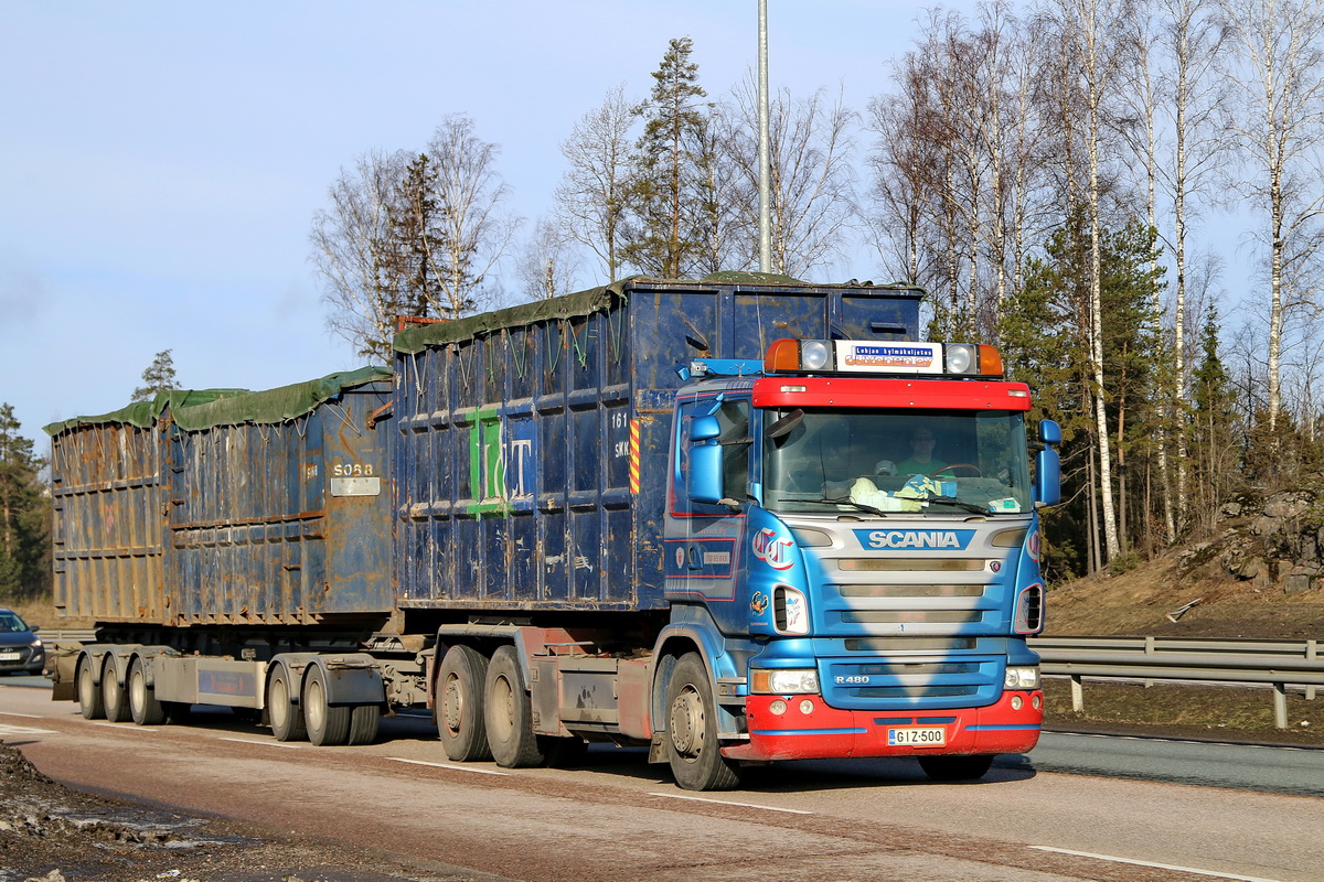 Финляндия, № GIZ-500 — Scania ('2004) R480
