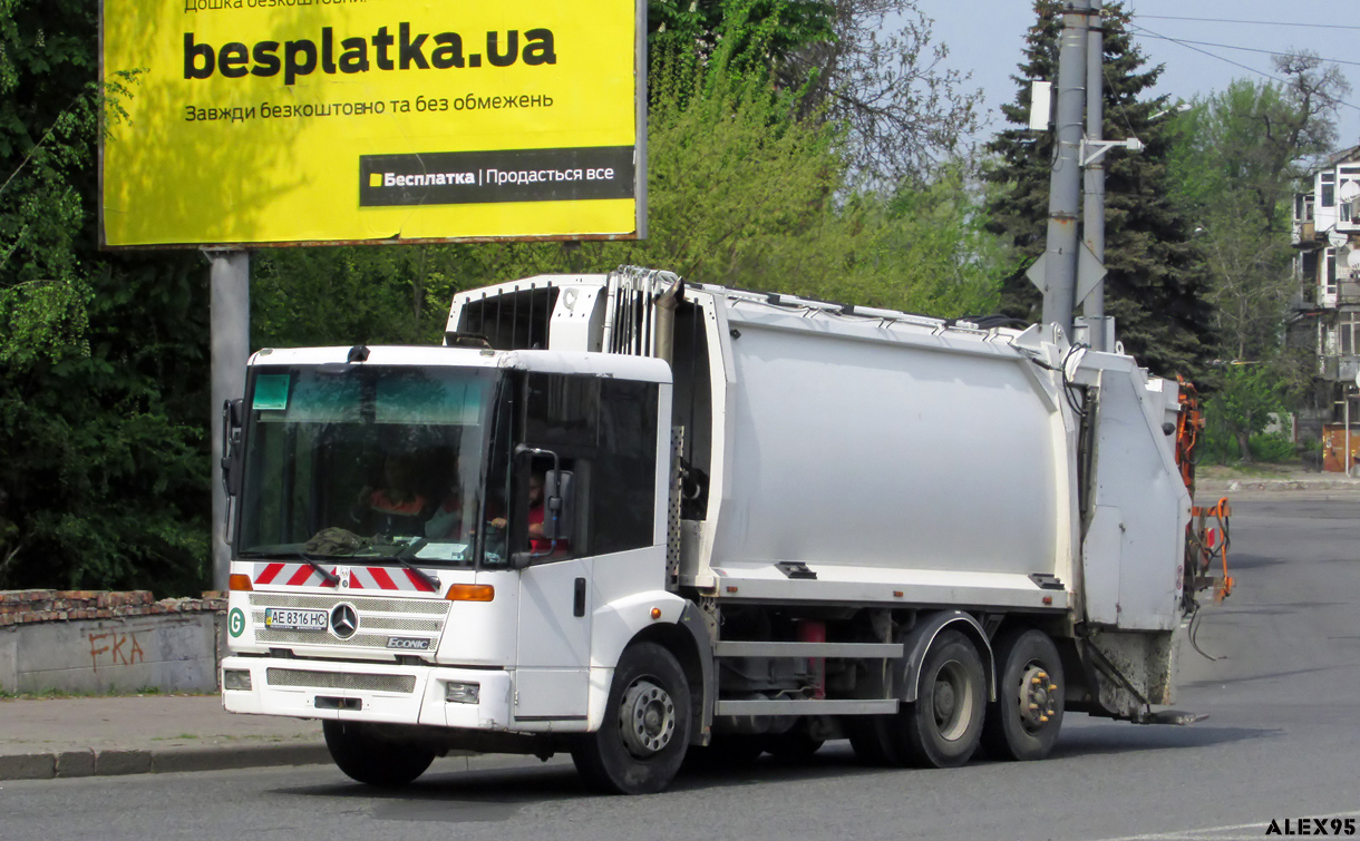 Днепропетровская область, № АЕ 8316 НС — Mercedes-Benz Econic