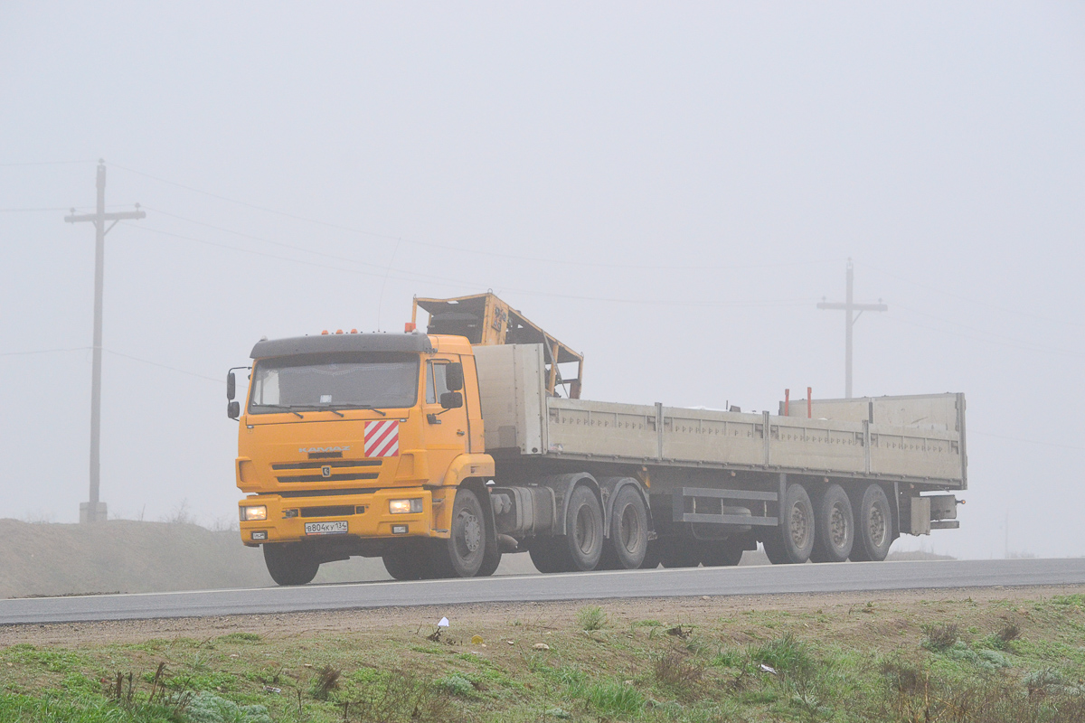 Волгоградская область, № В 804 КУ 134 — КамАЗ-65116-A4