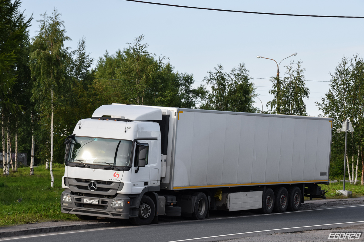 Московская область, № М 602 СР 750 — Mercedes-Benz Actros ('2009) 1844