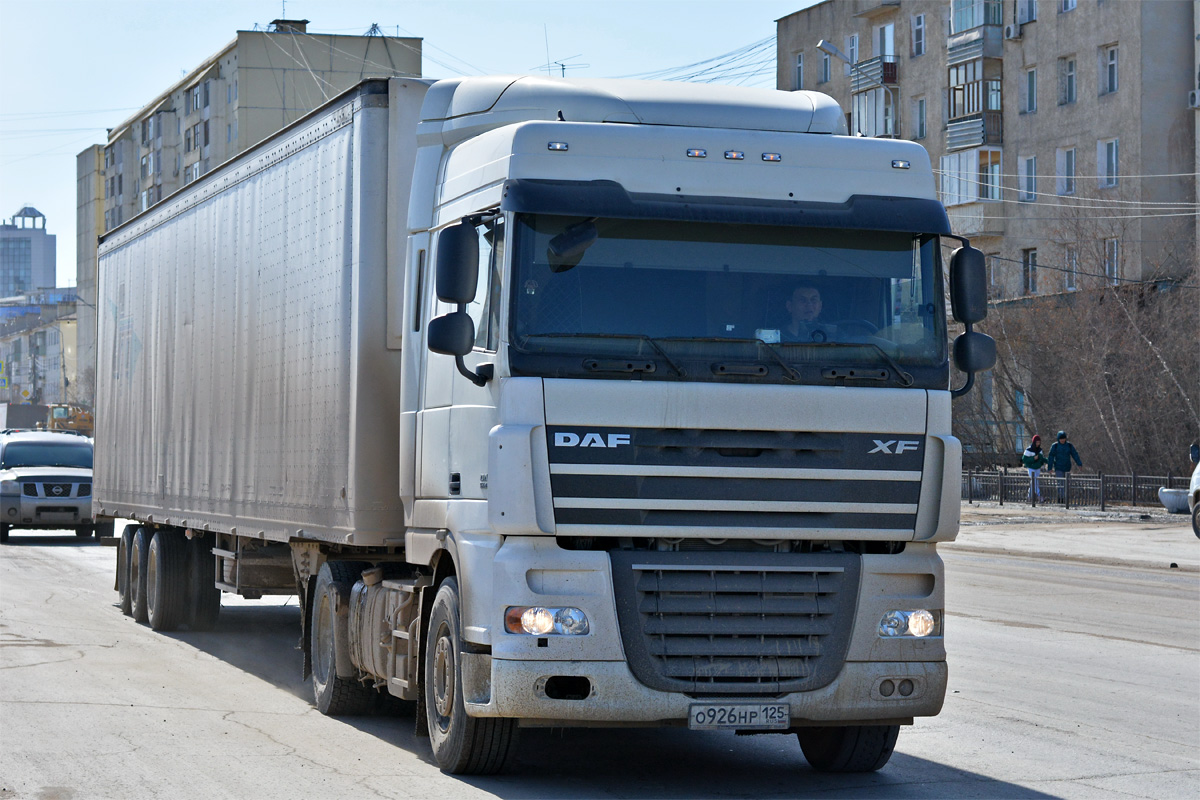 Приморский край, № О 926 НР 125 — DAF XF105 FT