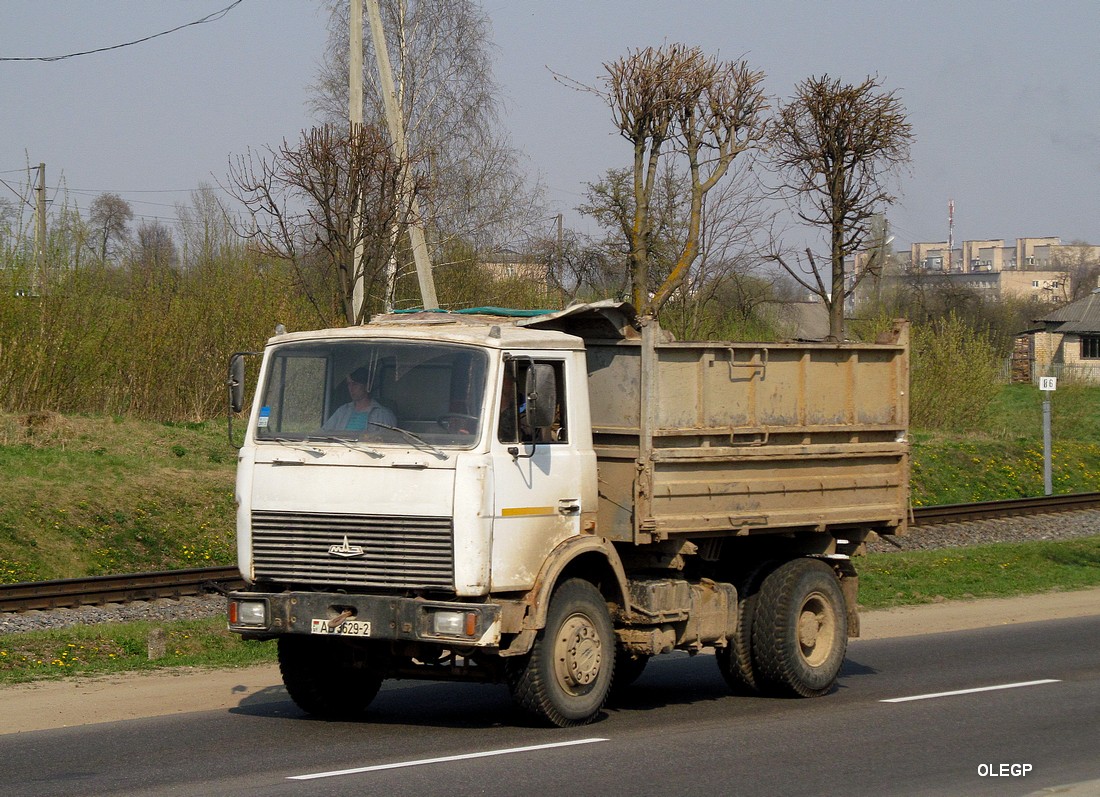 Витебская область, № АВ 3629-2 — МАЗ-5551 (общая модель)
