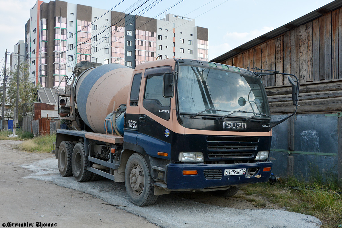 Саха (Якутия), № В 115 МВ 154 — Isuzu Giga (общая модель)