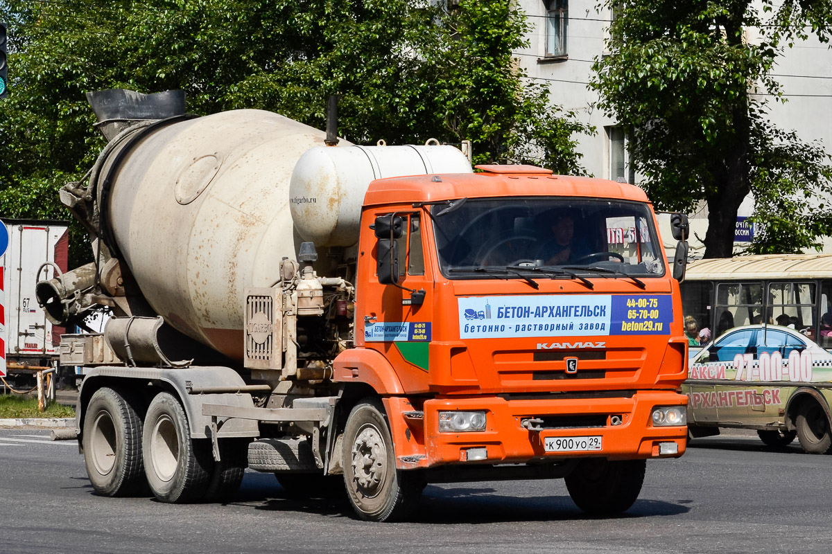 Архангельская область, № К 900 УО 29 — КамАЗ-65115-D3