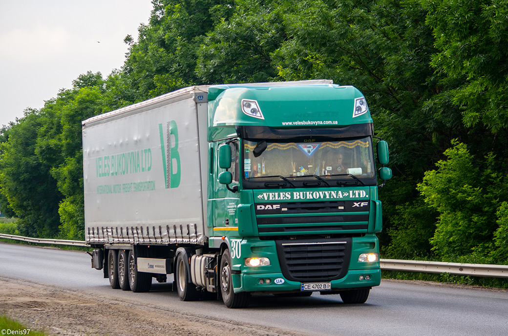 Черновицкая область, № 30 — DAF XF105 FT