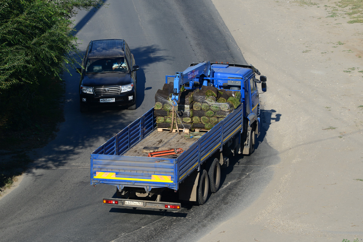 Самарская область, № С 607 НО 163 — КамАЗ-65117-N3