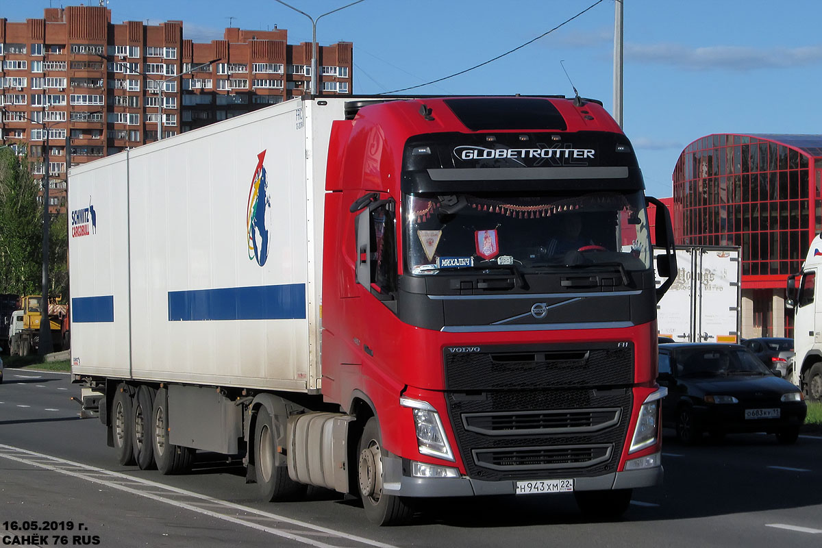 Алтайский край, № Н 943 ХМ 22 — Volvo ('2012) FH.460