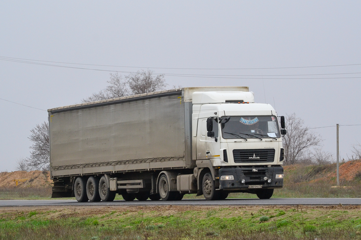 Ульяновская область, № Е 801 РН 73 — МАЗ-5440 (общая модель)