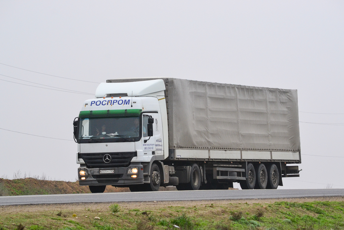 Ростовская область, № Е 005 ММ 161 — Mercedes-Benz Actros ('2003) 1844