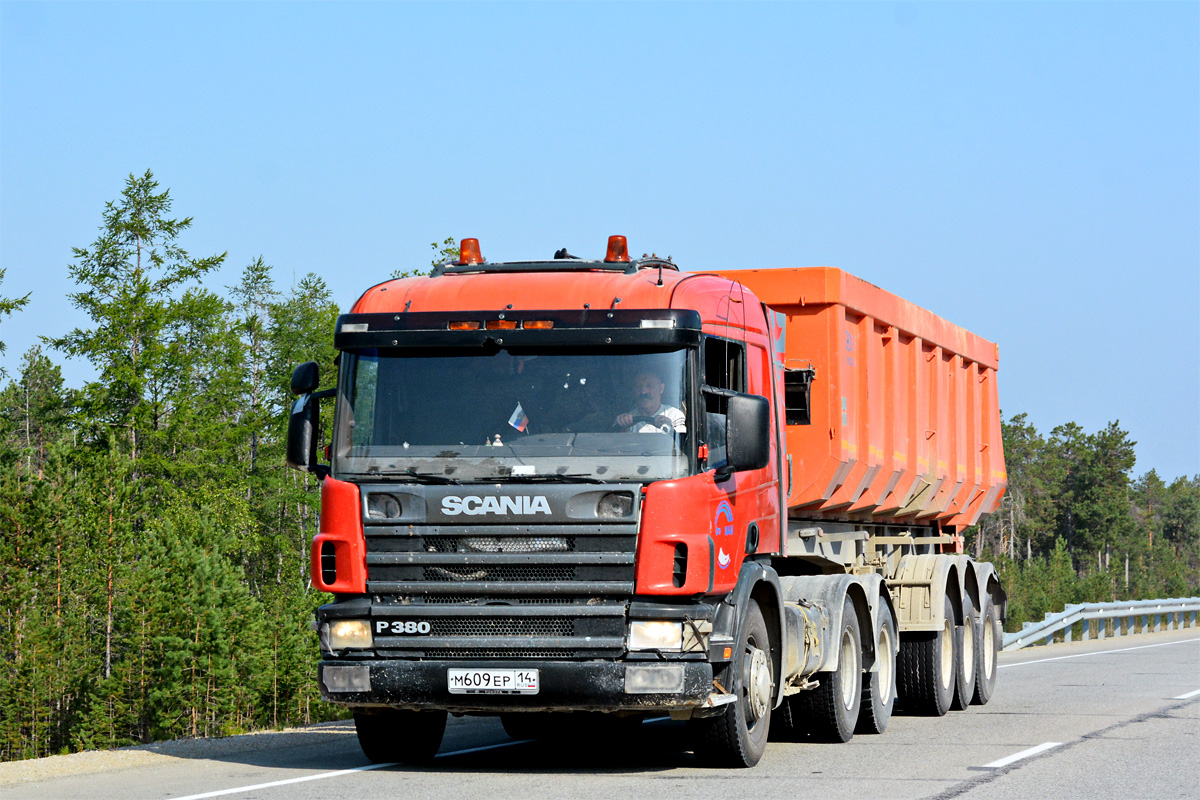 Саха (Якутия), № М 609 ЕР 14 — Scania ('1996) P380