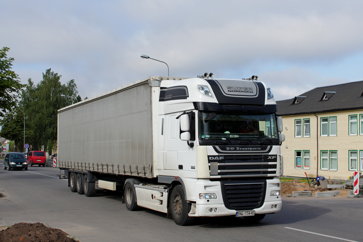 Польша, № BKL 15540 — DAF XF105 FT