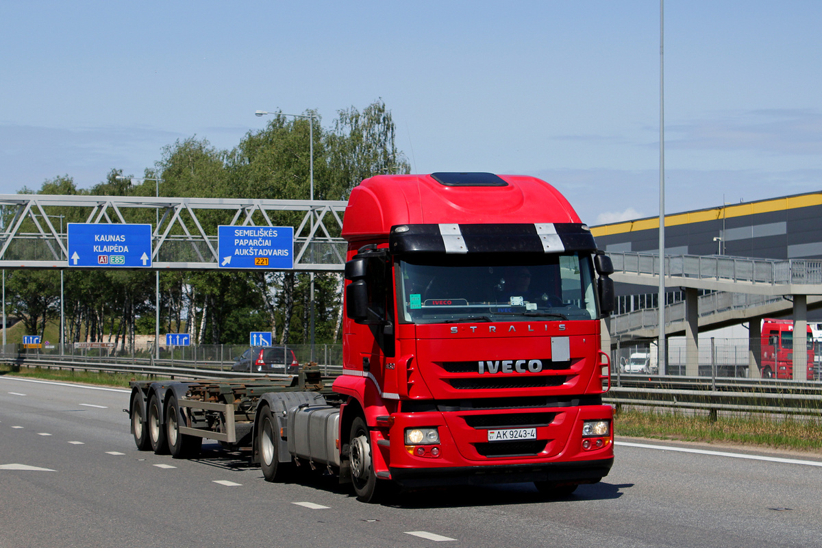 Гродненская область, № АК 9243-4 — IVECO Stralis ('2007) 460