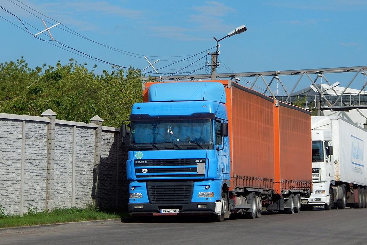 Грузия, № KW-428-WK — DAF XF95 FAR